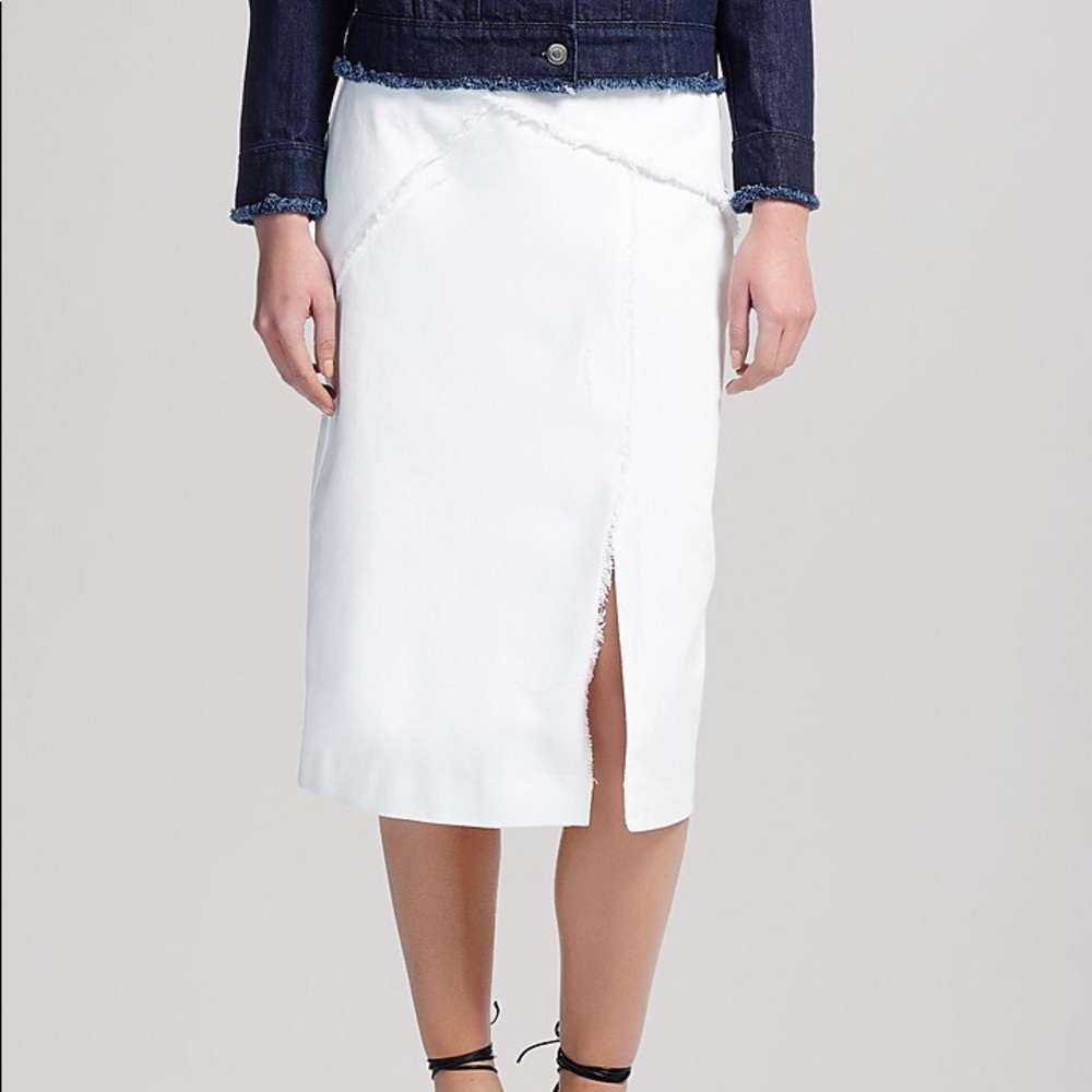 Whistles denim pencil skirt